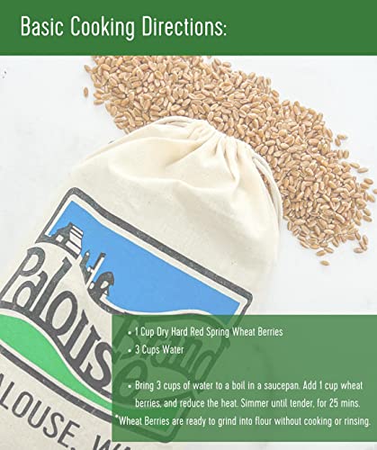 Hard Red Spring Wheat Berries, 25 lbs, Non-GMO, Kosher L4710