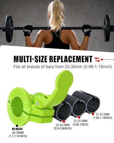 Barbell Clips Quick Release Weight Clamps for Bars D252898