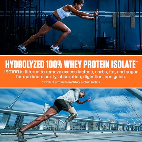 Whey Protein Powder Isolate, 25g Protein, 20 Servings Q942192