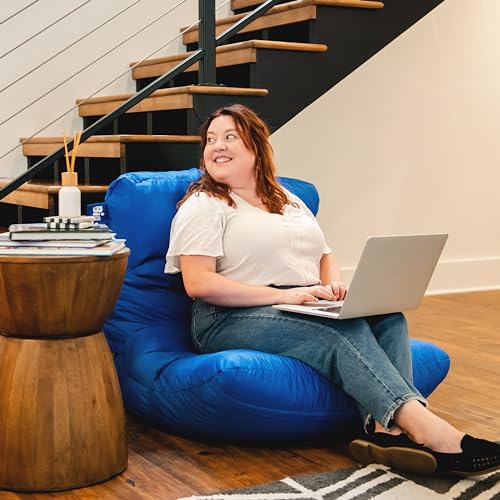 Dorm Bean Bag Chair with Drink Holder and Pocket, 3 feet R2503