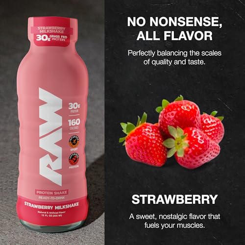 Ready-to-Drink Protein Shake, Mocha Latte, Zero-Sugar & Gluten-Free, 12 Fl Oz W8052