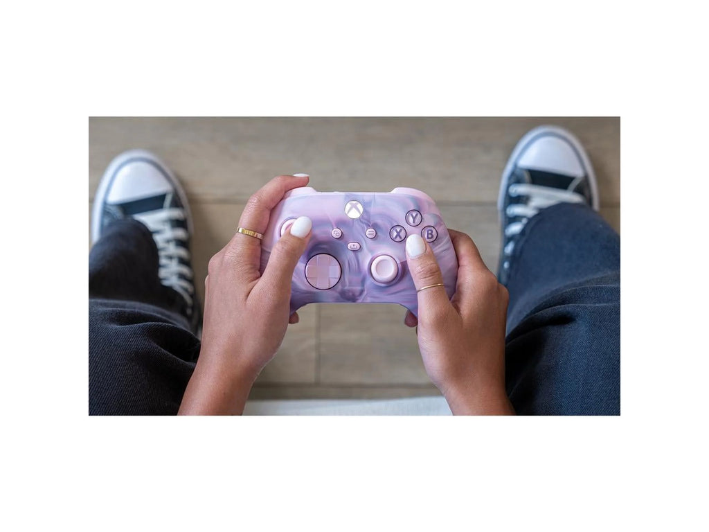 Wireless Controller with Bluetooth, Hybrid D-Pad, Textured Grip A166