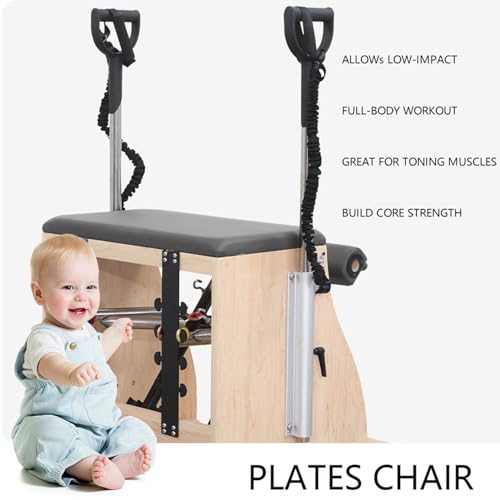 Pilates Chair with Handles for Home and Studio Use R5456