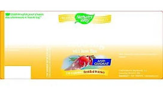 Vitamin C 1000 with Rose Hips Capsules, 250 Count V7429