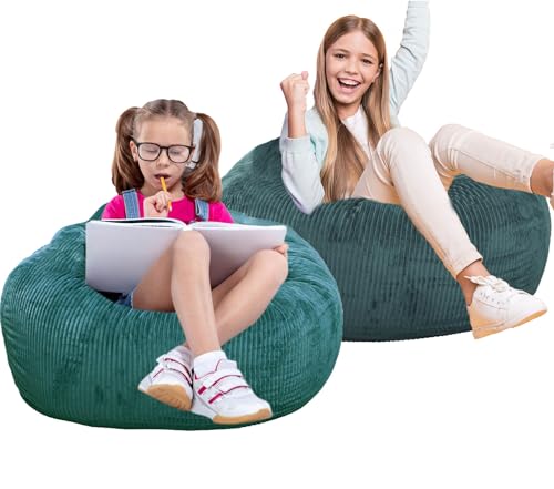 Faux Fur Bean Bag Chair for Adults with Filling Q65946