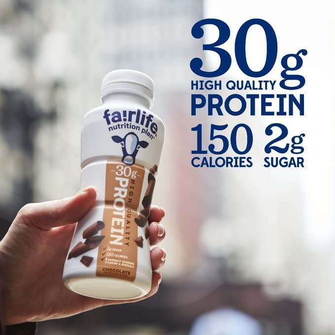 High Protein Shake Variety Pack - Chocolate & Vanilla - 11.5 Fl Oz (8 Pack) F7353