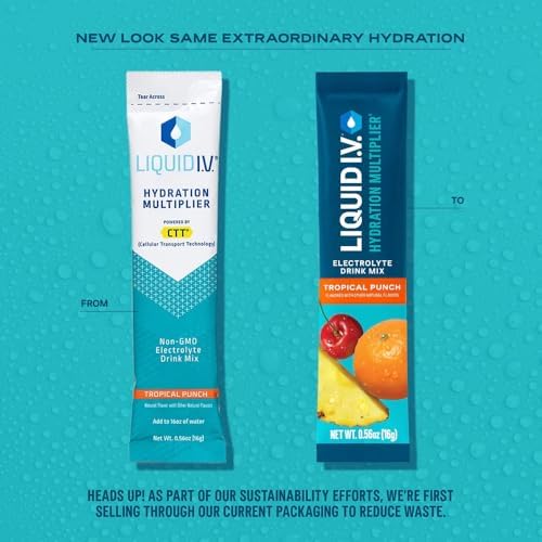 Hydration Multiplier Electrolyte Powder Drink Mix, Lemon Lime, 16 Servings L918917