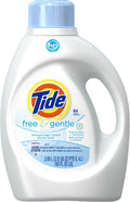 Tide Free and Gentle High Efficiency Liquid Laundry Detergent, 100 oz, 64 loads