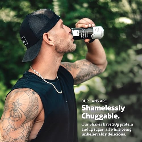 High Protein Milk Shake Dark Chocolate Lactose Free 11 fl oz B183540