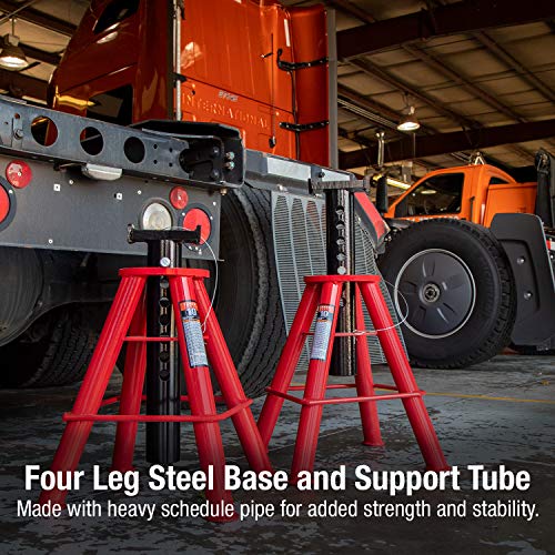 10-Ton Pin Type Jack Stands, Pair I9664