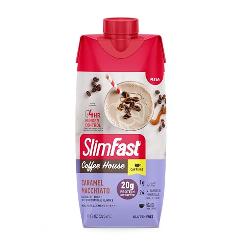 Protein Shake, Chocolate, 20g Protein, Meal Replacement, 12 Count B226310