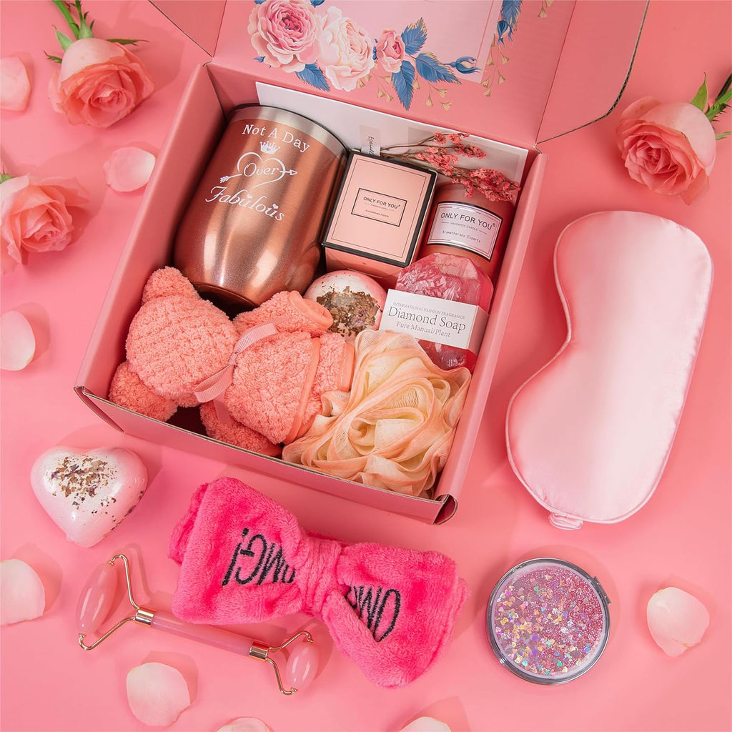 Rose Bath Relaxing Gift Set for Women W8775