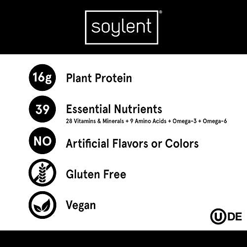 Gingerbread Meal Replacement Shake, Plant Based Protein Drink, 11oz (12 Pack) B2352