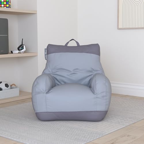 Dorm Bean Bag Chair with Drink Holder and Pocket, 3 feet R2503