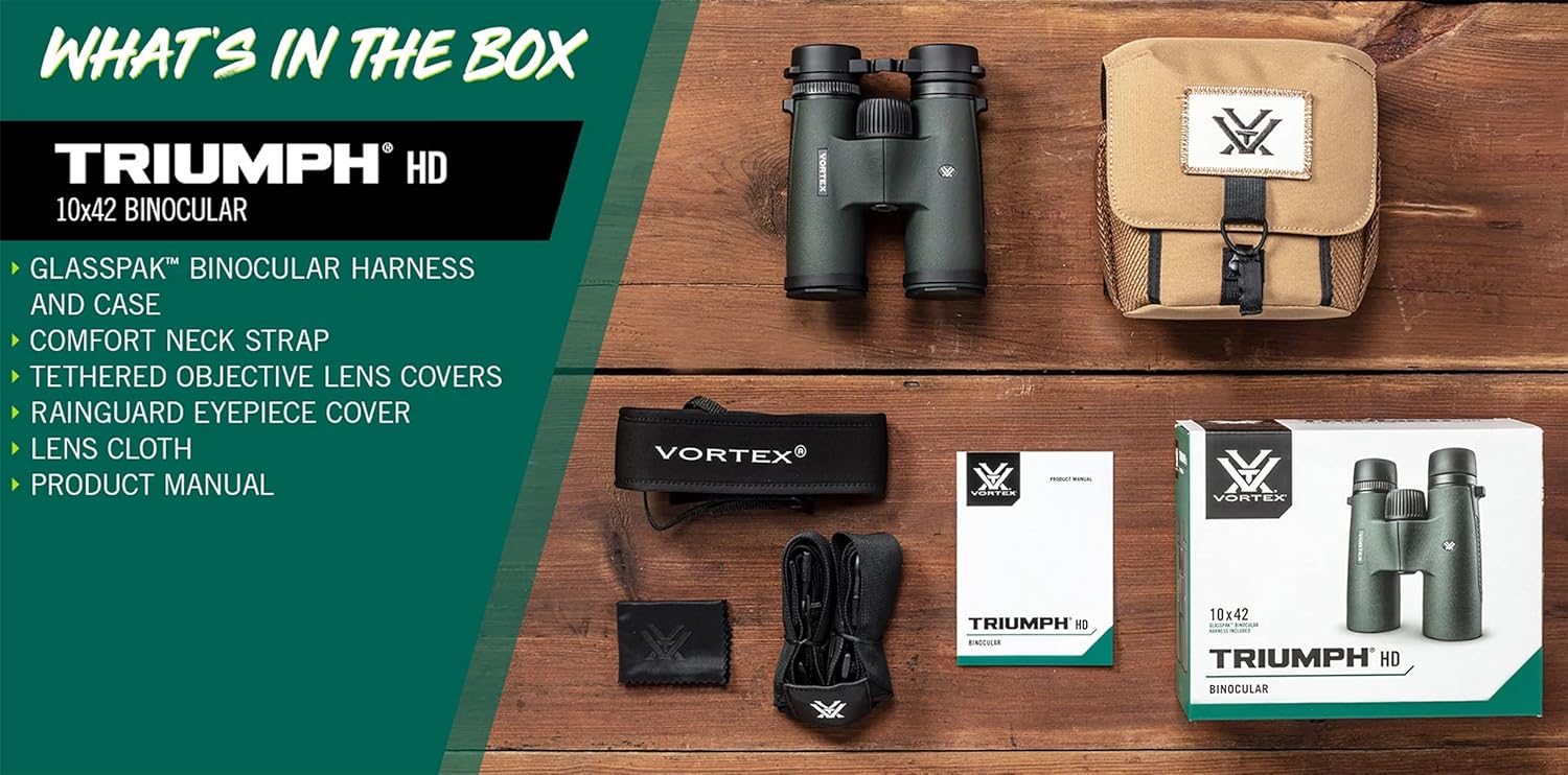 10x42 Binoculars - Waterproof, Fogproof, Shockproof B963