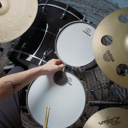Weighted Felt Pod Drum Dampener Effects, Set of 4 W269