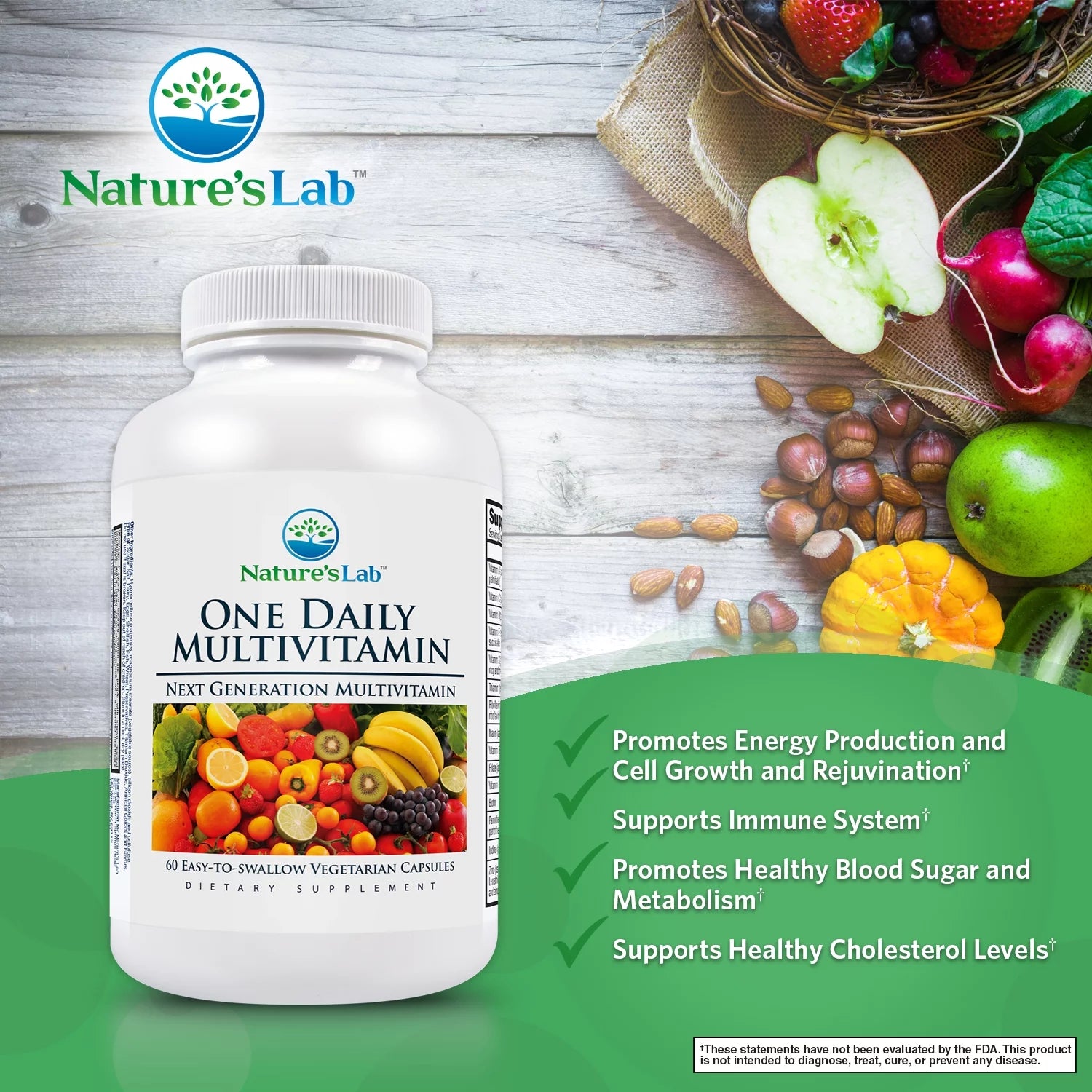 One Daily Multivitamin - 60 Capsules A7715
