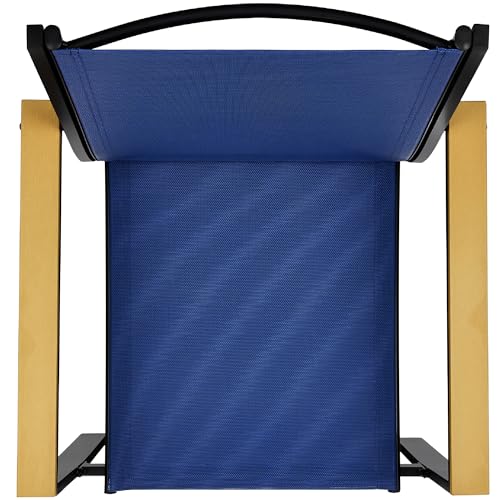 Outdoor Textilene Patio Conversation Set with Loveseat and Coffee Table V736