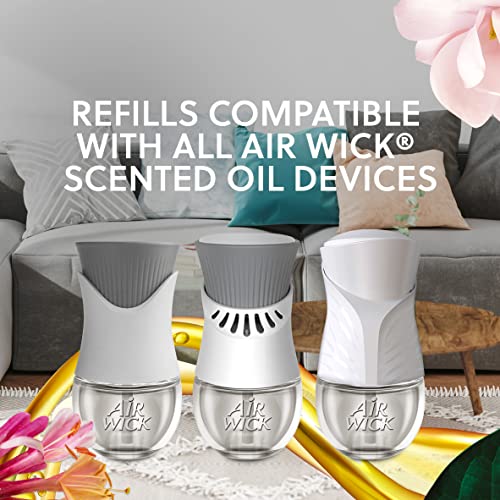 Plug-In Scented Oil Refills, 7 Count, Honeysuckle & Raspberry + Hibiscus & Orchid X164