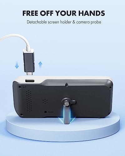 Digital Otoscope with 4.5 Inch Screen and Ear Wax Removal Camera C351
