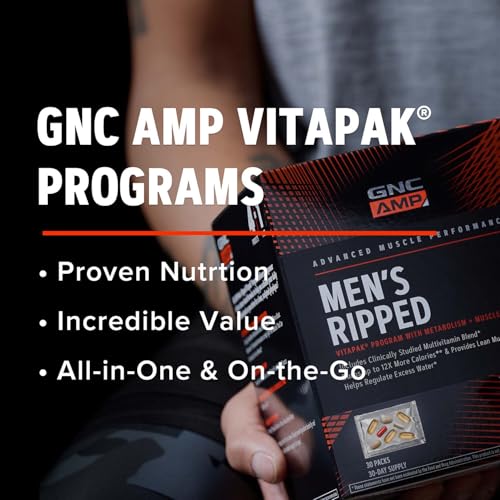 Men's 4-in-1 Vitamin Pack for Metabolism & Lean Muscle Tone, 30-Day Supply I733285