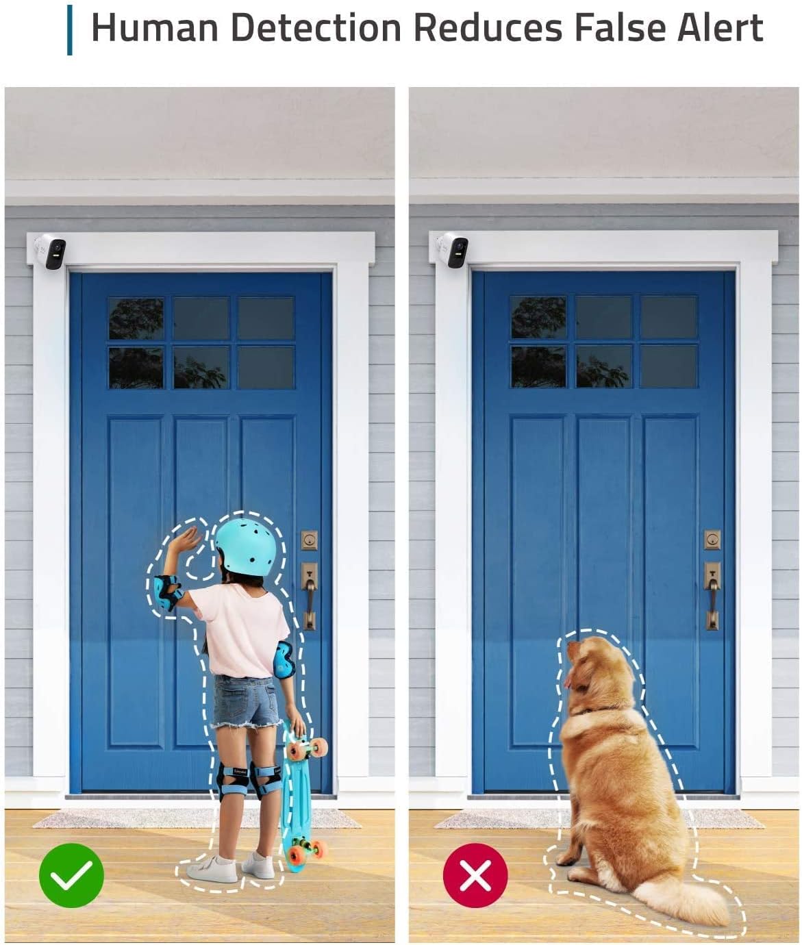 Wireless Home Security System with 180-Day Battery Life, 1080p HD, Night Vision X431