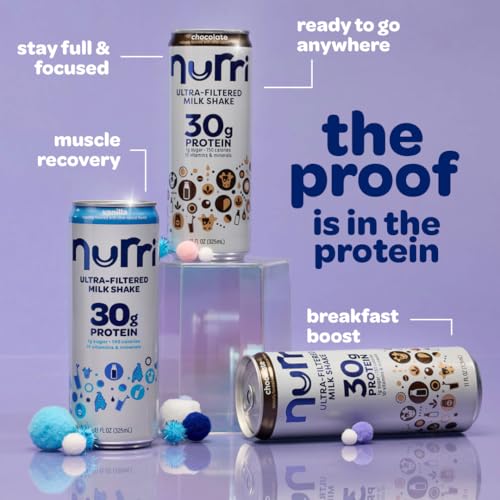 Vanilla Protein Shake, Lactose Free, Low Sugar, 11 fl oz R8446
