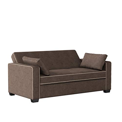 Convertible Sleeper Sofa, Queen Size, Navy Q5867