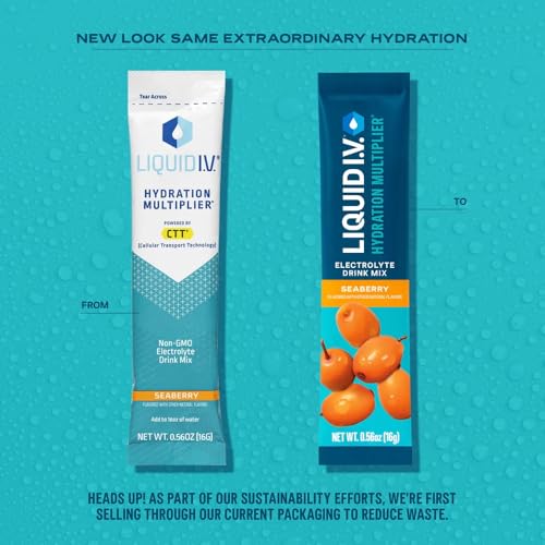 Hydration Multiplier Electrolyte Powder Drink Mix, Lemon Lime, 16 Servings L918917