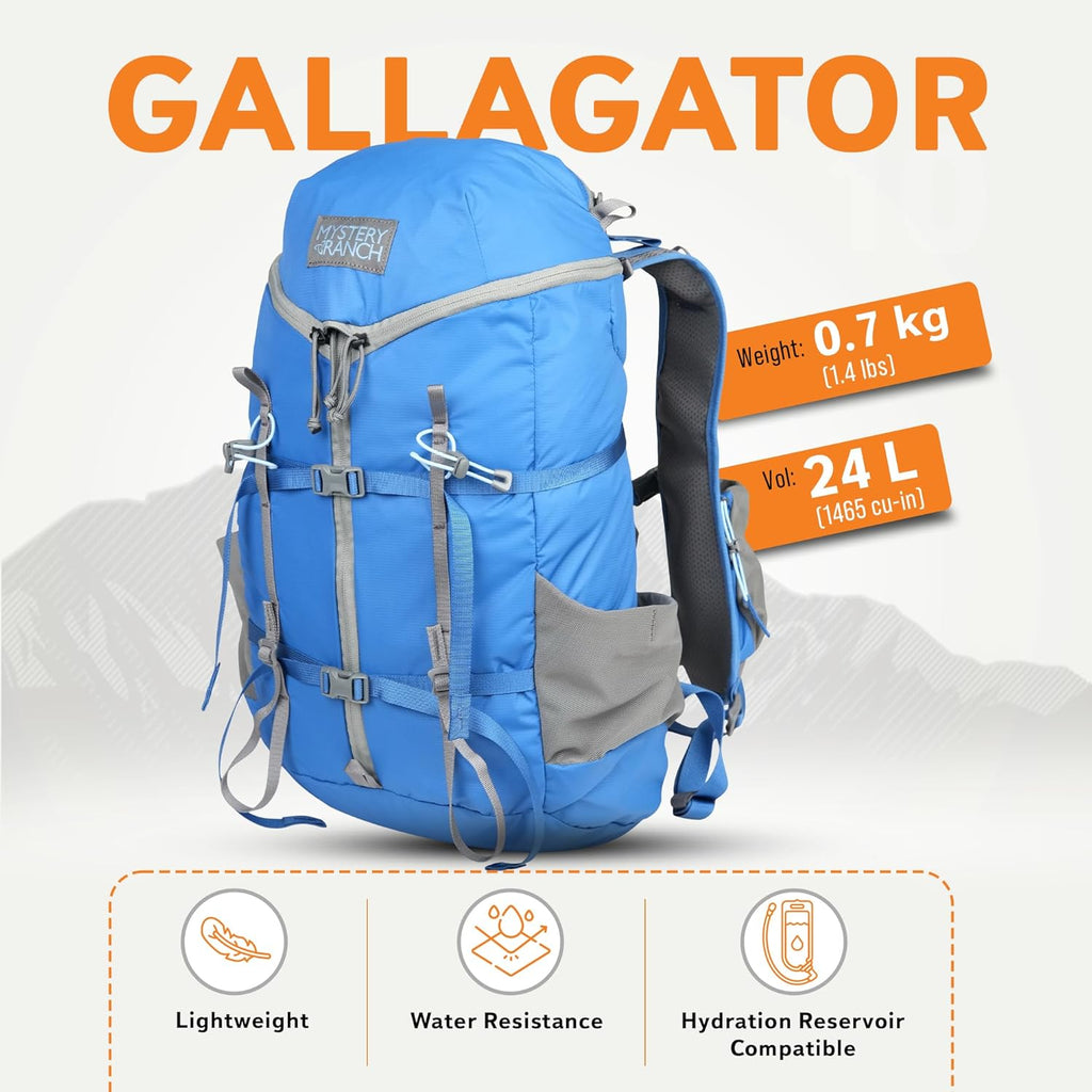 Hiking Backpack Daypack Travel Bag, Pacific, L/XL X26134