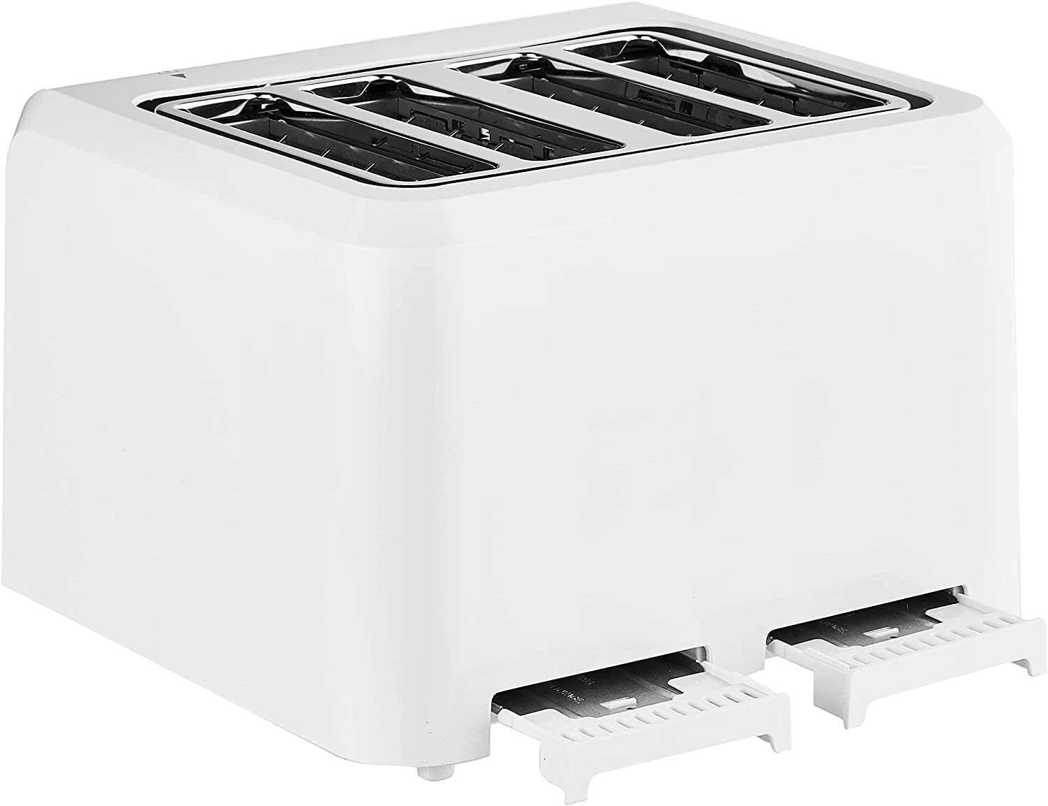 4-Slice Compact Plastic Toaster, White U710