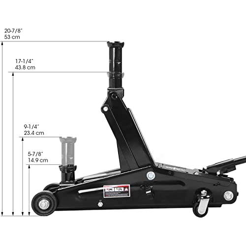 Hydraulic Floor Jack Combo with 2 Jack Stands, 2 Ton L99668