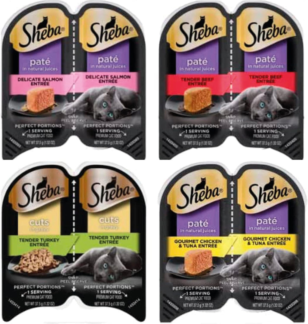 Pate Wet Cat Food Cuts in Gravy Variety Pack, 12 Packs E3691