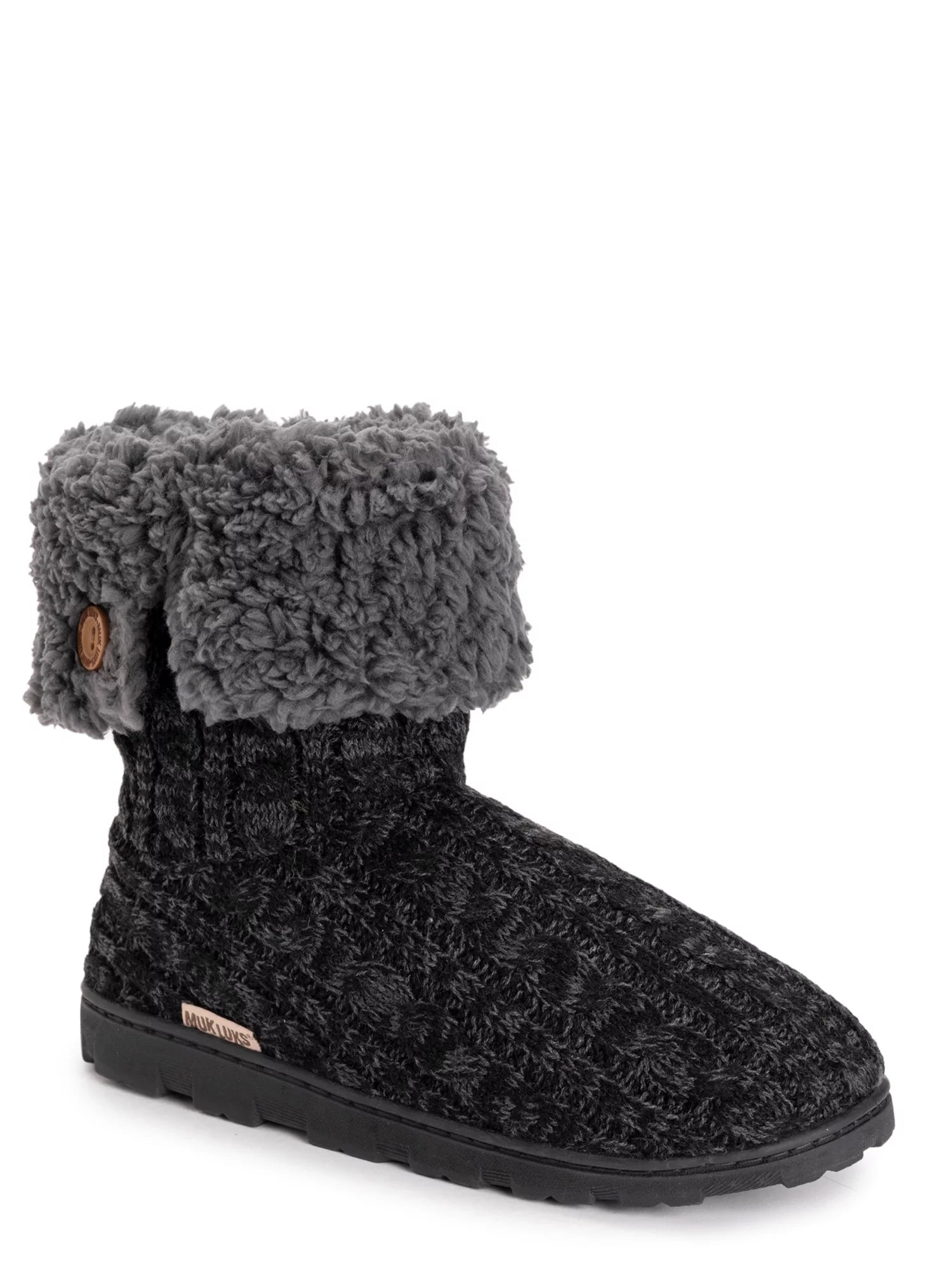 Women's Tall Knit Foldover Slipper Boot R929764