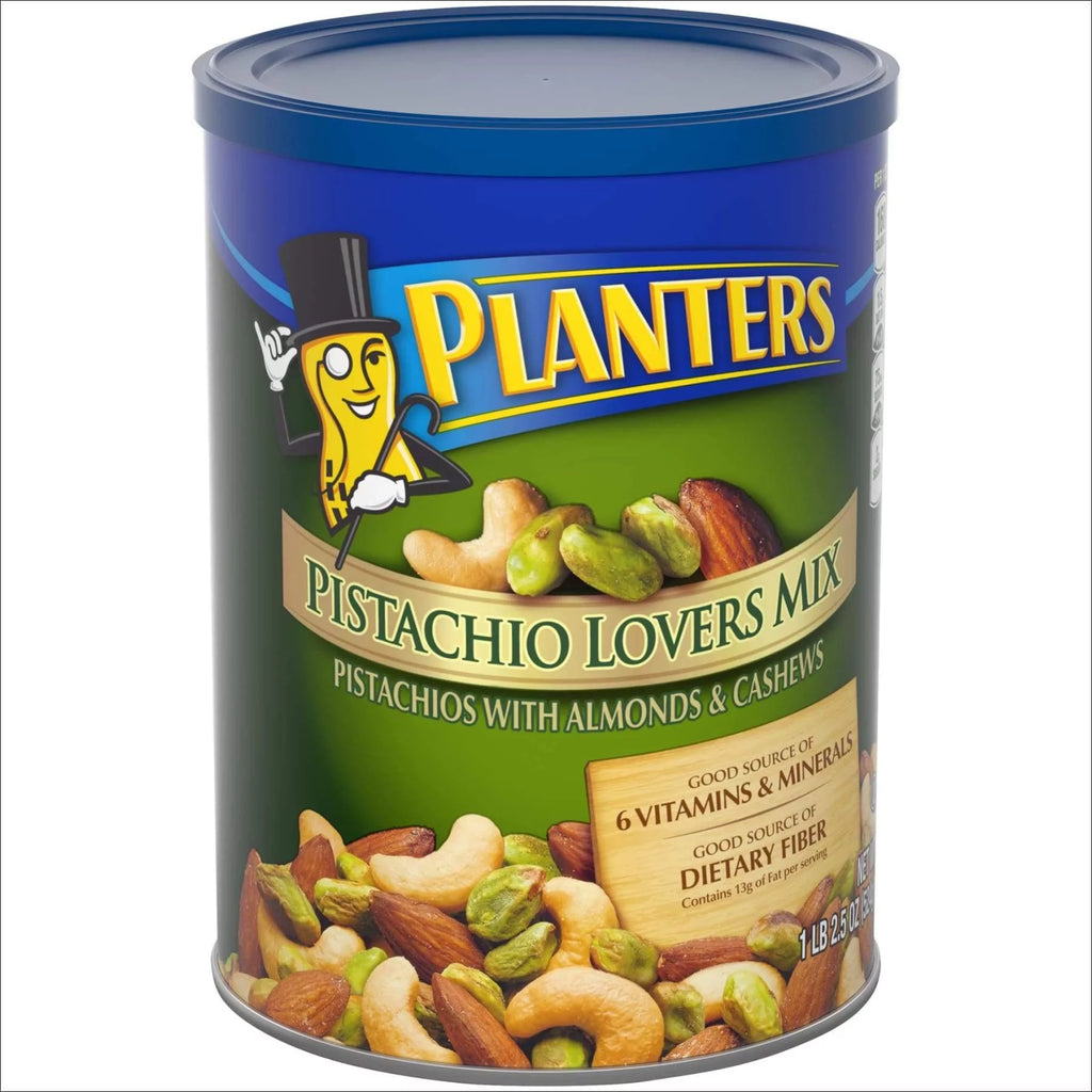 Pistachio Mix with Almonds and Cashews, 18.5 oz Resealable Container D677