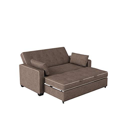 Convertible Sleeper Sofa, Queen Size, Navy Q5867