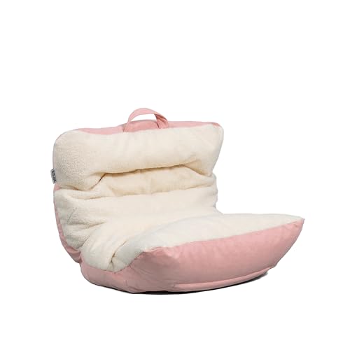 Dorm Bean Bag Chair with Drink Holder and Pocket, 3 feet R2503