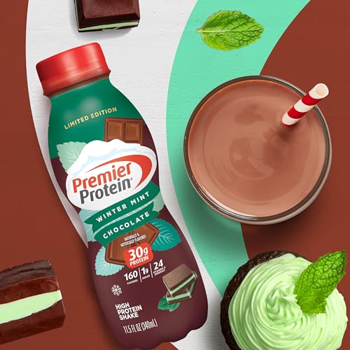 Café Latte Protein Shake, 30g Protein, 1g Sugar, 11.5 fl oz, 12 Pack W5537