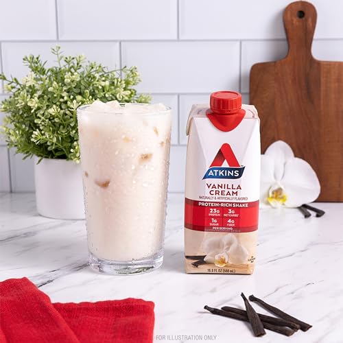 Vanilla Cream Protein Shake, 23g Protein, Low Carb Q4956