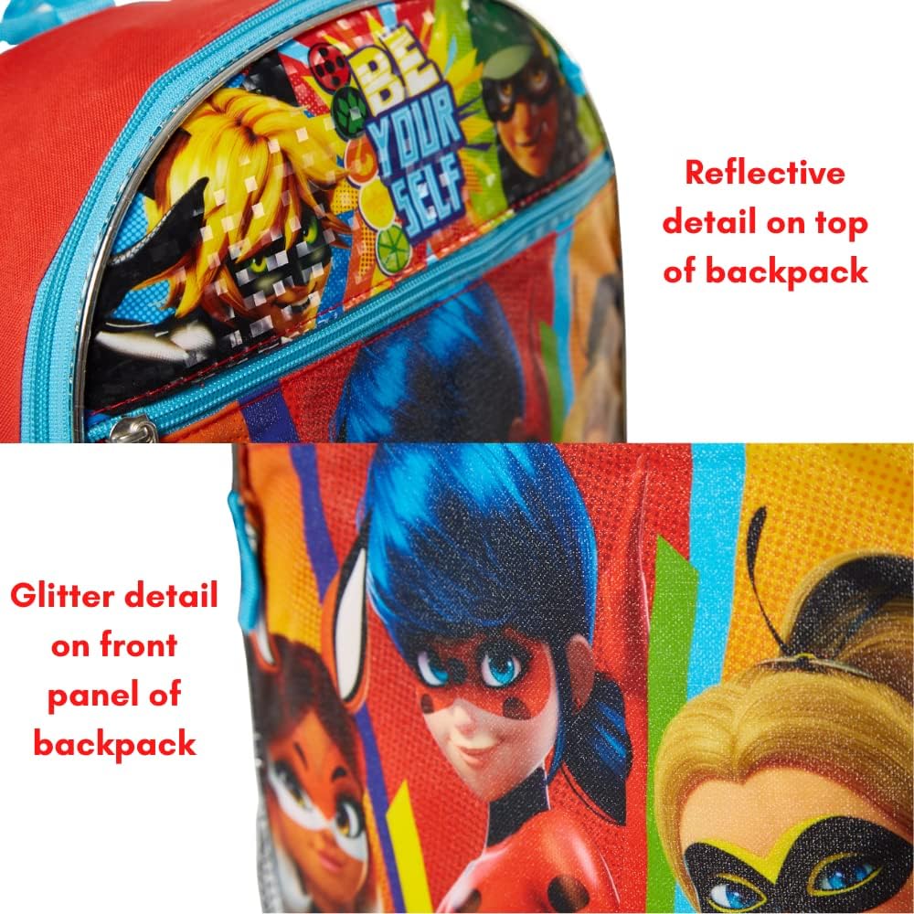 Girl Power Be Yourself Backpack Set for Girls, 16 inch with Lunch Bag & Pencil Case A29678