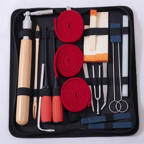 Professional Piano Tuning Kit Piano Tuning Hammer and Mute kit Piano tuning kit 8 pieces