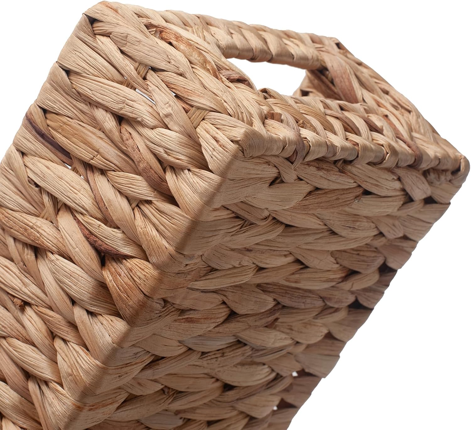 Wicker Toilet Paper Storage Basket with Handles D47201