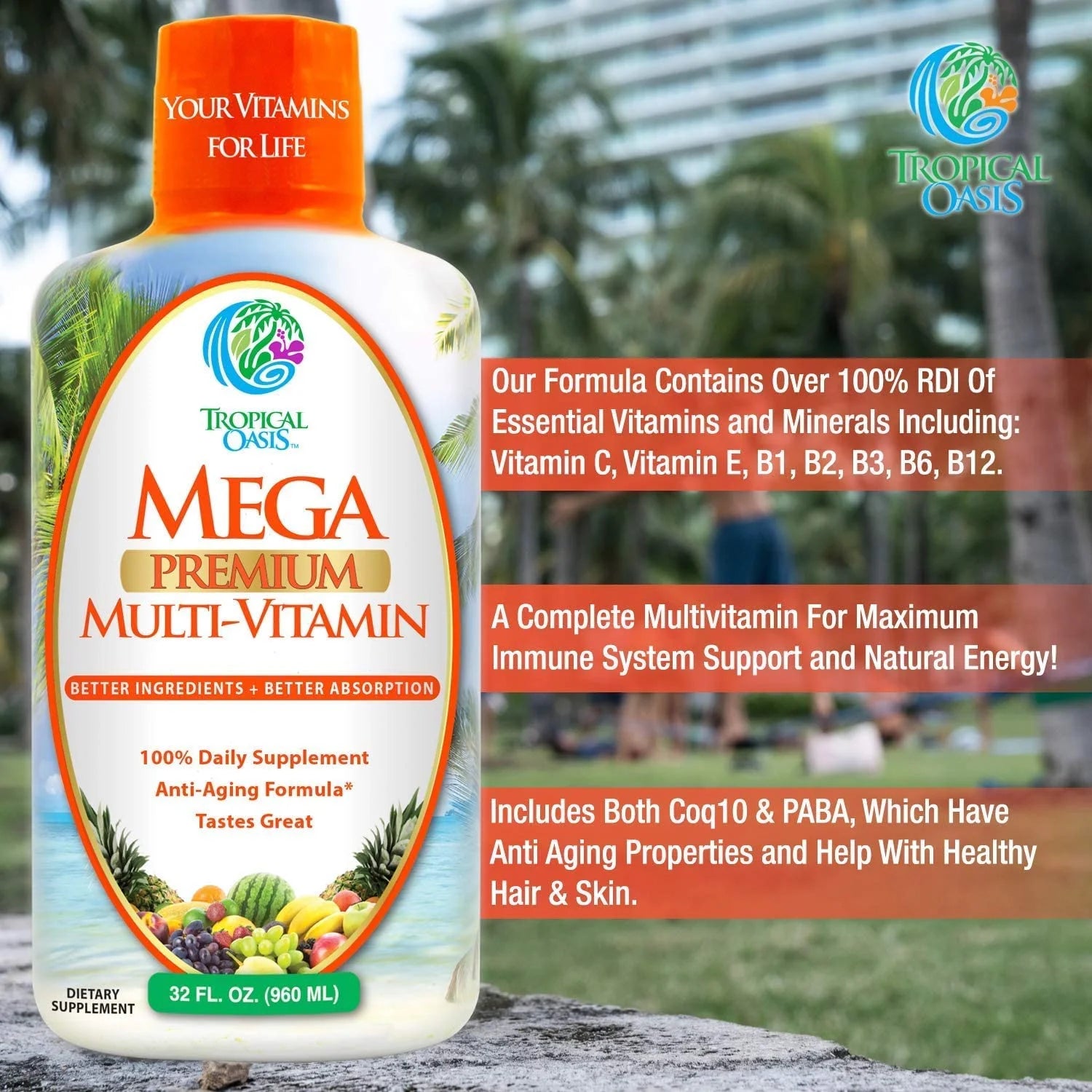 Multi-Vitamin Liquid 32 fl oz E351805