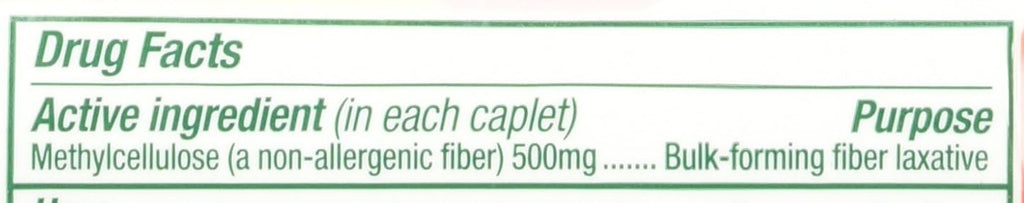 Fiber Therapy Caplets for Occasional Constipation Relief, 100 Count (Pack of 2) W50177