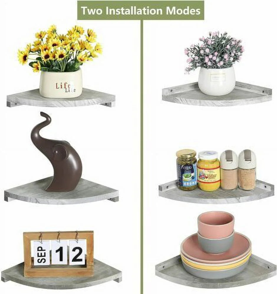 Floating Wall Shelves Set of 3 O532