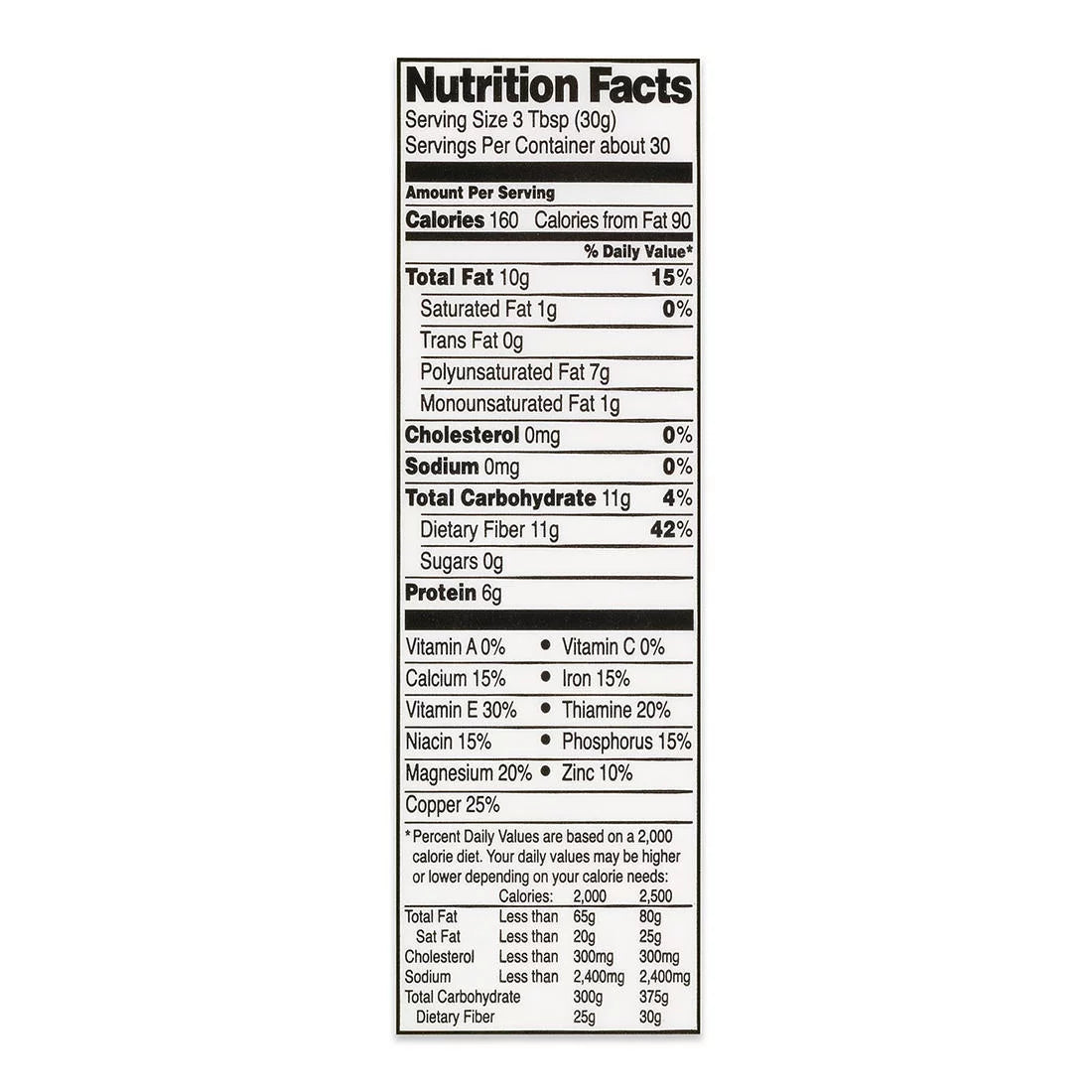 Organic Chia Seeds, 2 lbs. Q969