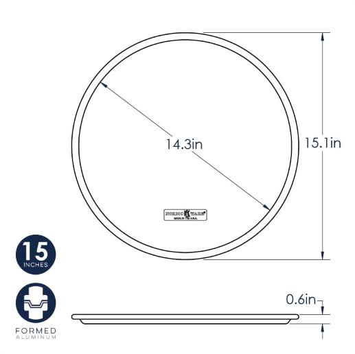 High Dome Covered Pie Pan Q7702