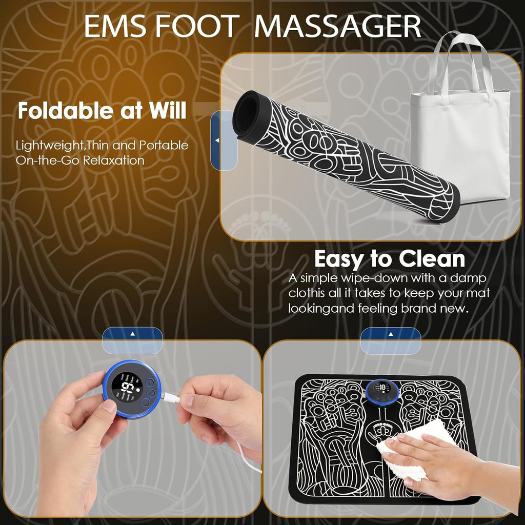 Foot Massager Pad for Neuropathy and Plantar Pain Relief O422467