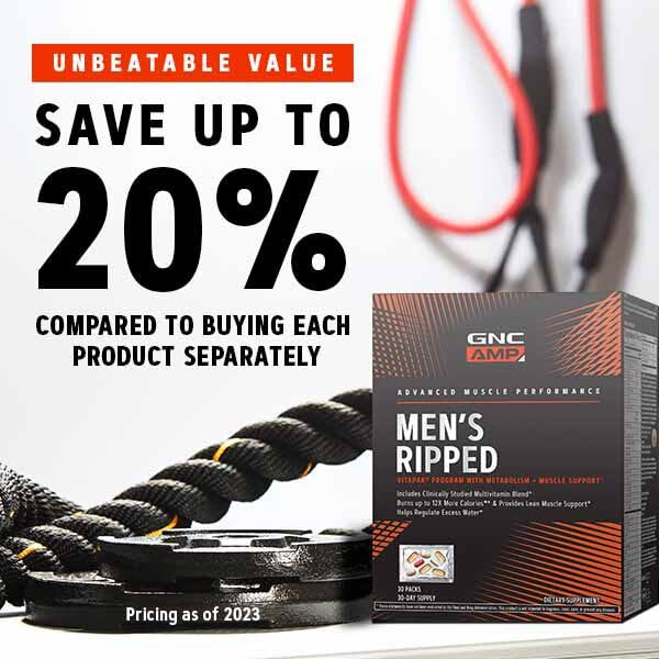 Men's 4-in-1 Vitamin Pack for Metabolism & Lean Muscle Tone, 30-Day Supply I733285