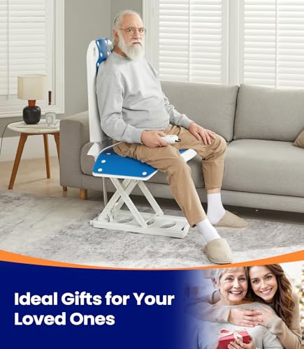 Electric Chair Lift for Elderly, Supports 300 LBS, Stand Up from Floor A556